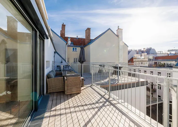 Symphony 41 - Modern Loft With Terrace And Grill In Location * Viena